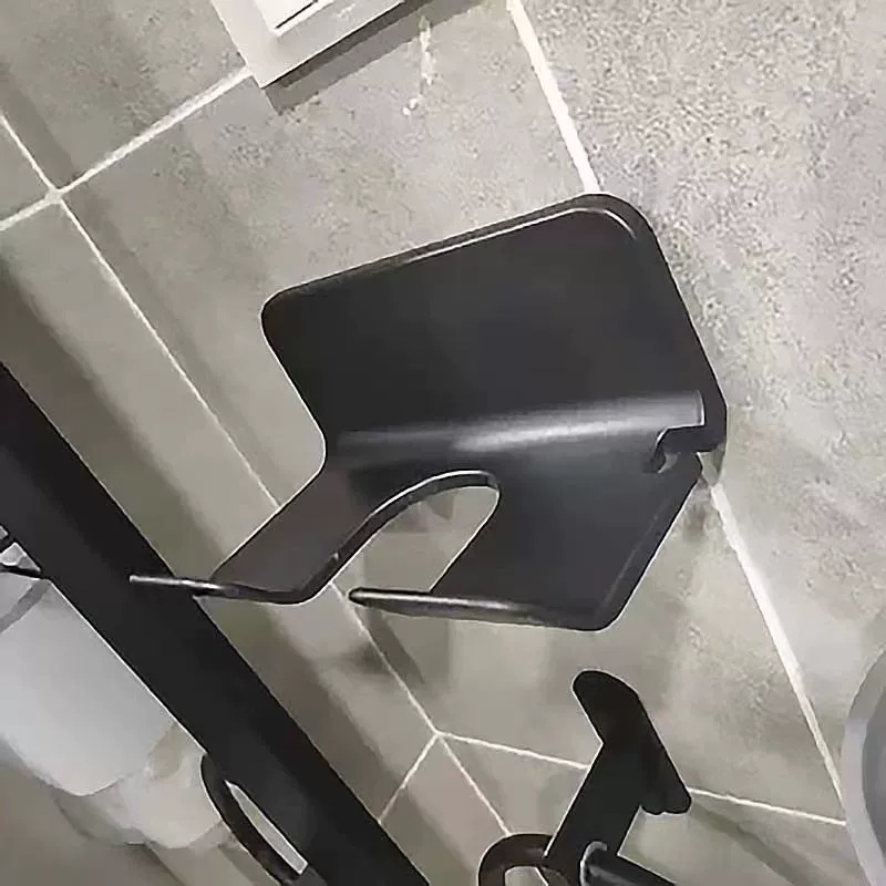 New Punch-free Hair Dryer Rack Storage Rack Japanese Toilet Wall-mounted Hair Dryer Bracket Bathroom Hanging