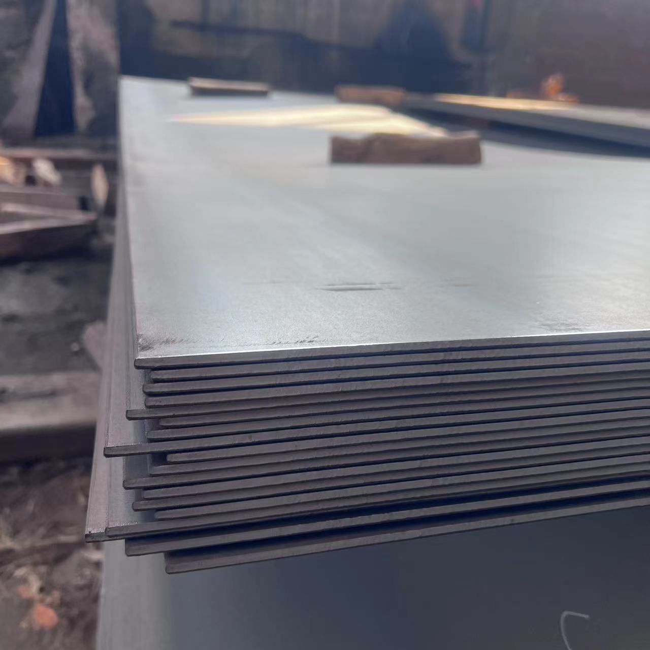 Wholesale Steel Plate Hot and Cold Rolled Bending Flat Opening Industrial Steel Structure Plate Steel Plate Cutting Hot Galvanized High Zinc Layer