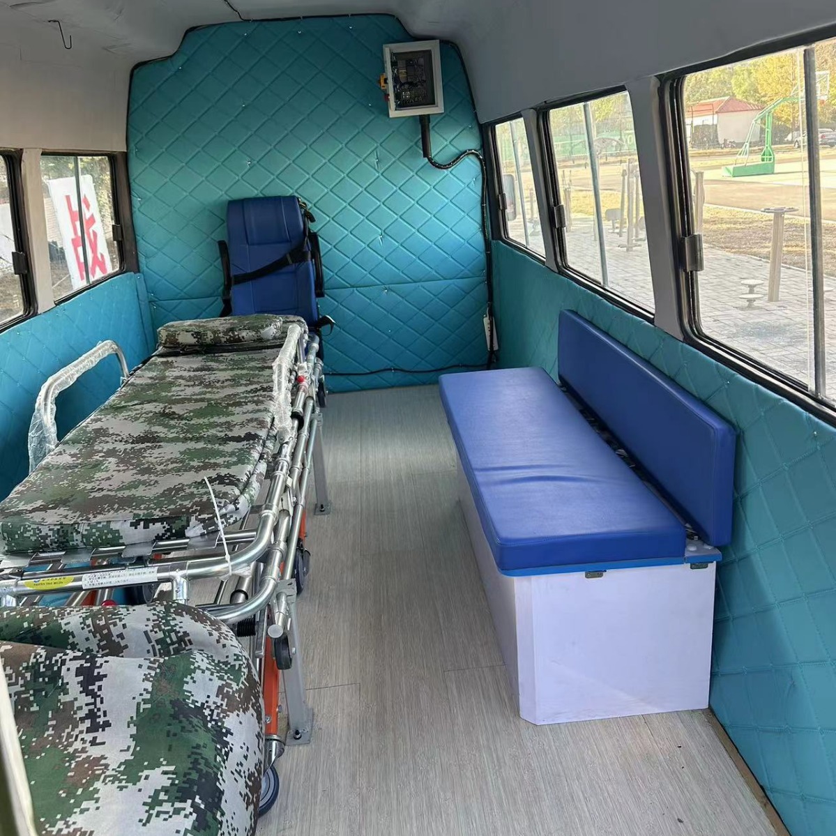 Ambulance Simulation High-Precision Low-Noise Ambulance Motion Simulation Six-Degree-Of-Freedom Platform with Large Load
