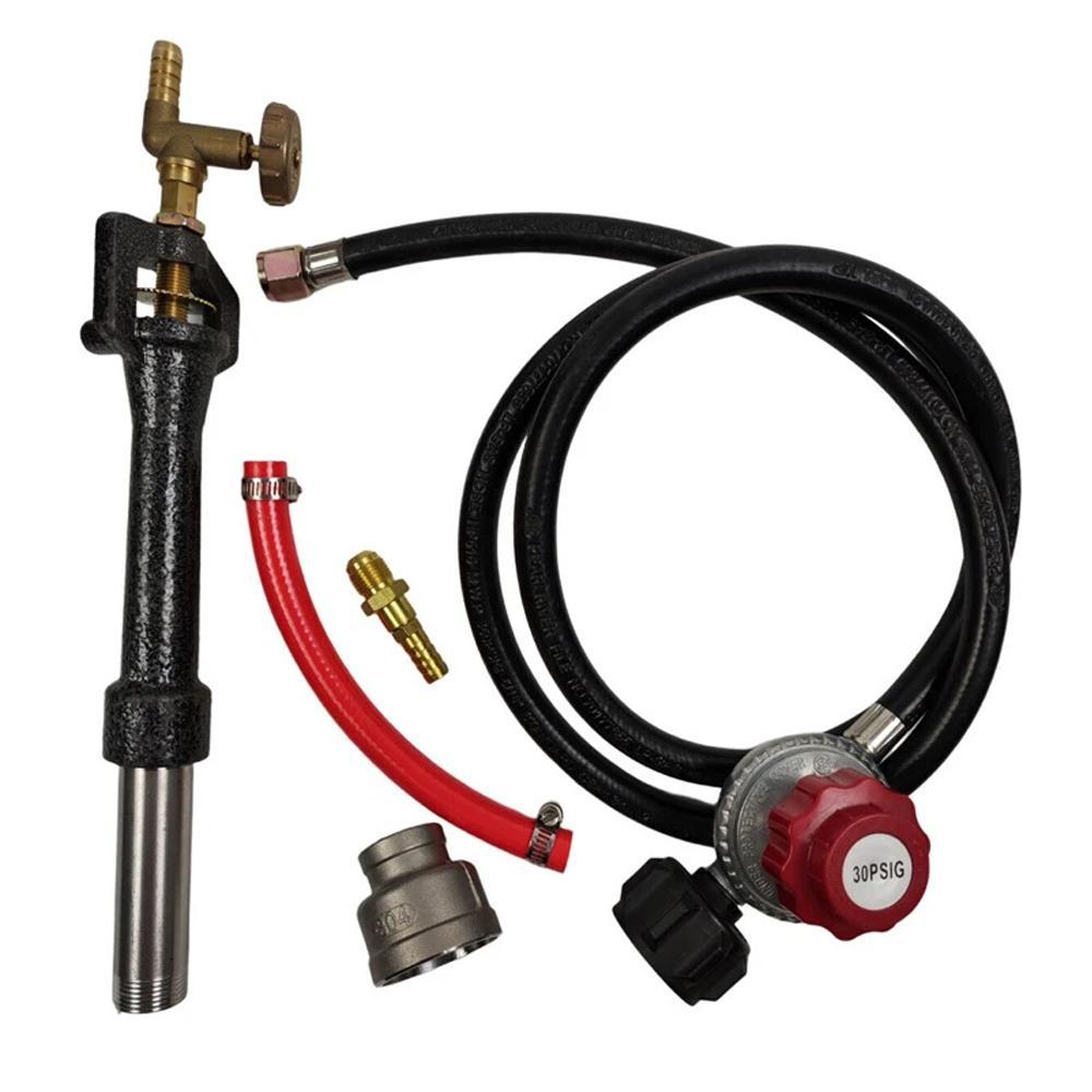 Propane Blow Torch with Regulator Pressure Reducer for Metal Smelting Forging Furnace Accessories