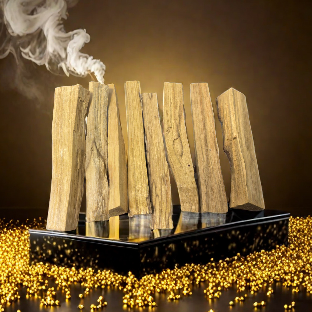 Peruvian Palo Santo High-Oil Aged Wood Sticks Incense California White Sage