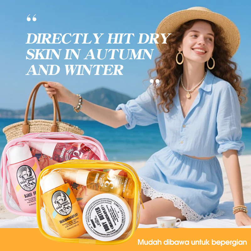 Cross-Border Exclusive Formbo Perfume Body Lotion Shower Gel Three-In-One Fragrance Lotion Moisturizing Care Deep Cleansing