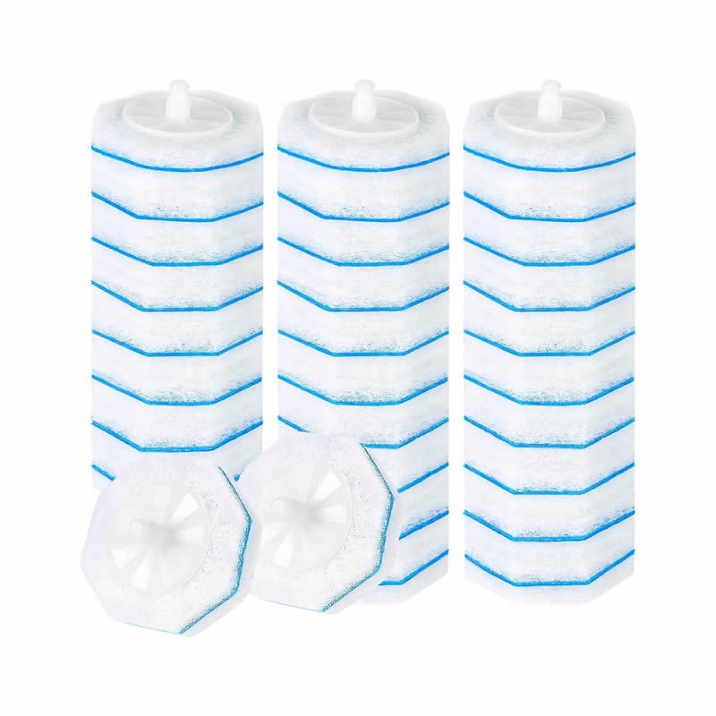 Can Be Used to Ship New Products Across Borders: Disposable Toilet Brush Replacement Head Set, Super Easy-To-Use Toilet Brush