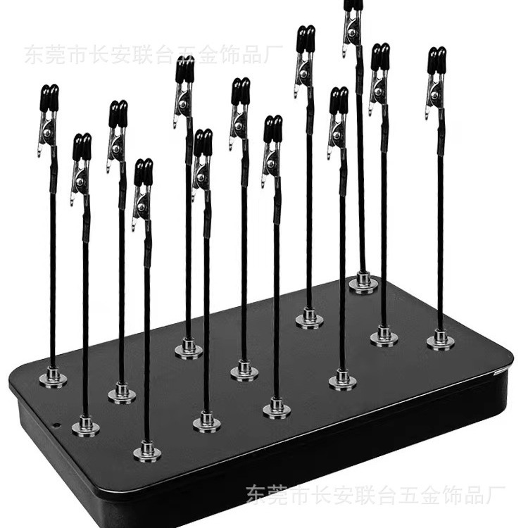 Прямые продажи с завода магнитный зажим-крокодил с основанием, любой изгиб с основанием, зажим для раскрашивания