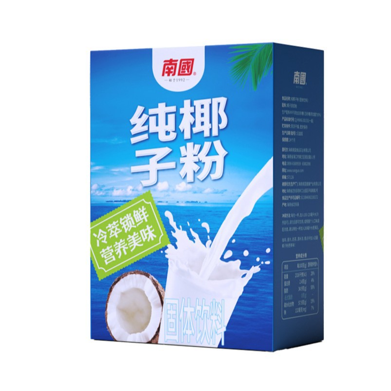 Hainan Specialty Southern Pure Coconut Powder 400g Coconut Juice Sugar-Free Coconut Milk Powder for Brewing, Baking, Coconut Milk Breakfast Wholesale