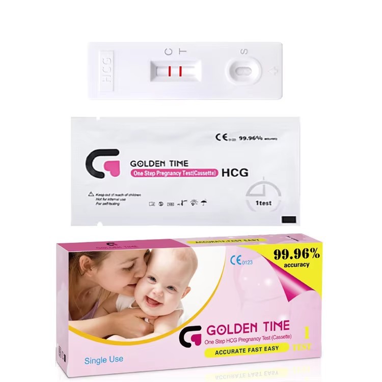 Factory Direct Sales Human Chorionic Gonadotropin Detection (Hcg) Kit Early Pregnancy Card for Overseas Sales