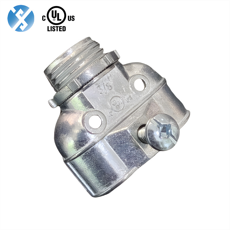 UL certification American standard connector zinc alloy double connector Die Cast Zinc Duplex Connector