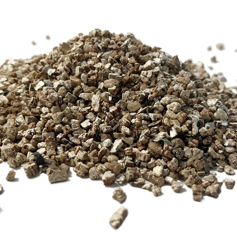 Factory Spot Expanded Vermiculite Fireproof Insulation Material Garden Seedling Vermiculite Fireworks Warm Treasure Hatching Pad Material