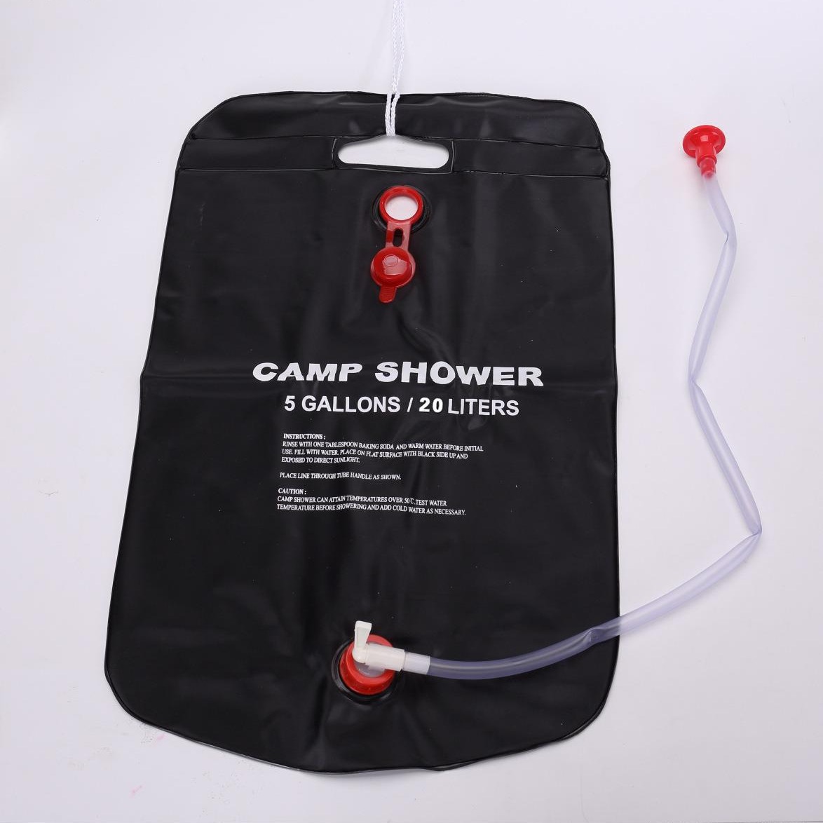 Outdoor folding bath bag portable solar hot water bag 20L outdoor bath drying water shower water storage bag