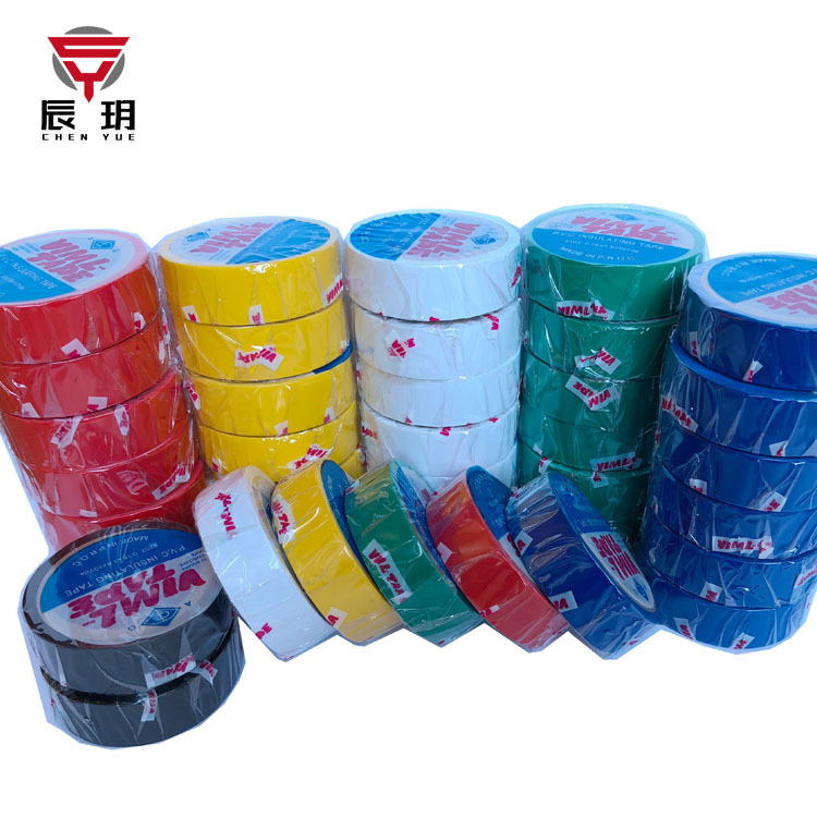 Chen Yue 6 color independent packaging 5 yards * 1.6cm electrical tape PVC insulation tape electrical harness waterproof electrical adhesive