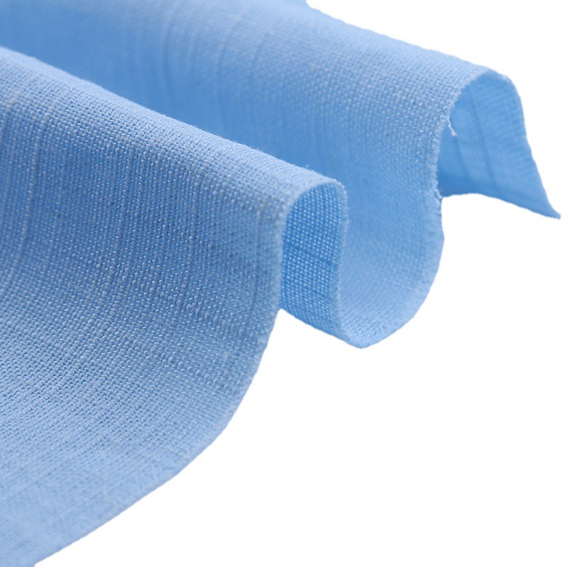 Special offer goods 12S linen stick bamboo pure ramie cotton woven men's and women's suit jacket clothing fabric