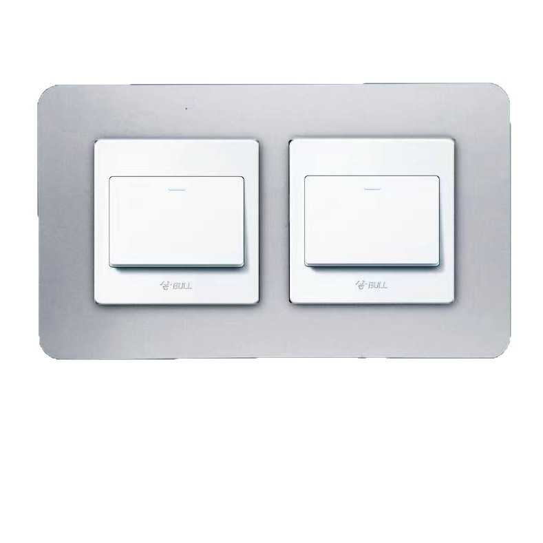 Modern Simple Switch Wall Sticker Protective Cover Socket Cover Solid Color Can Be Customized to Open Tiles