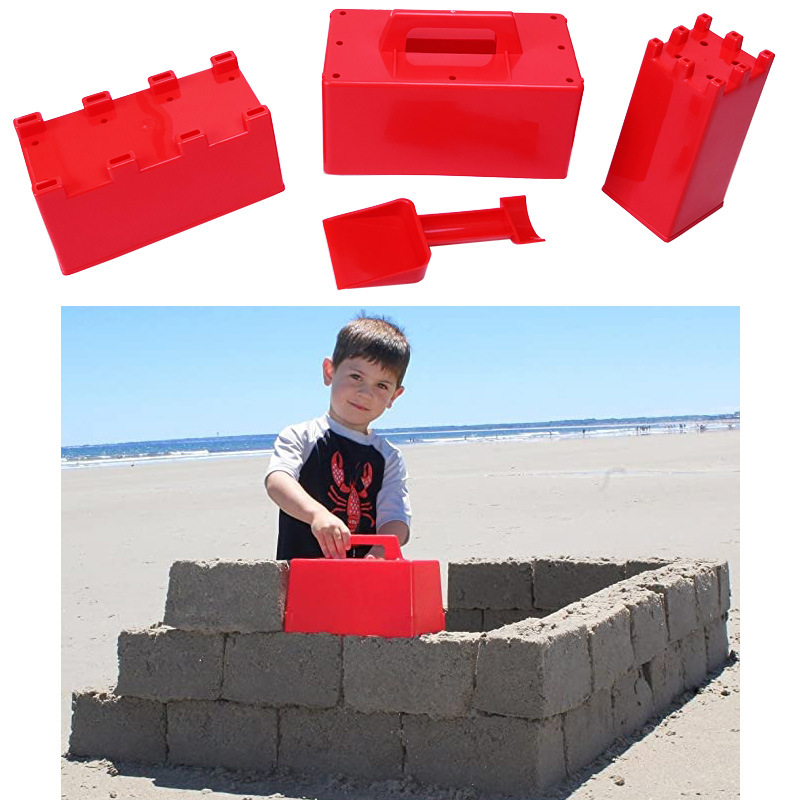 Snow brick model outdoor snow winter clip snow artifact children play snow tools play snow pile play sand four-piece set