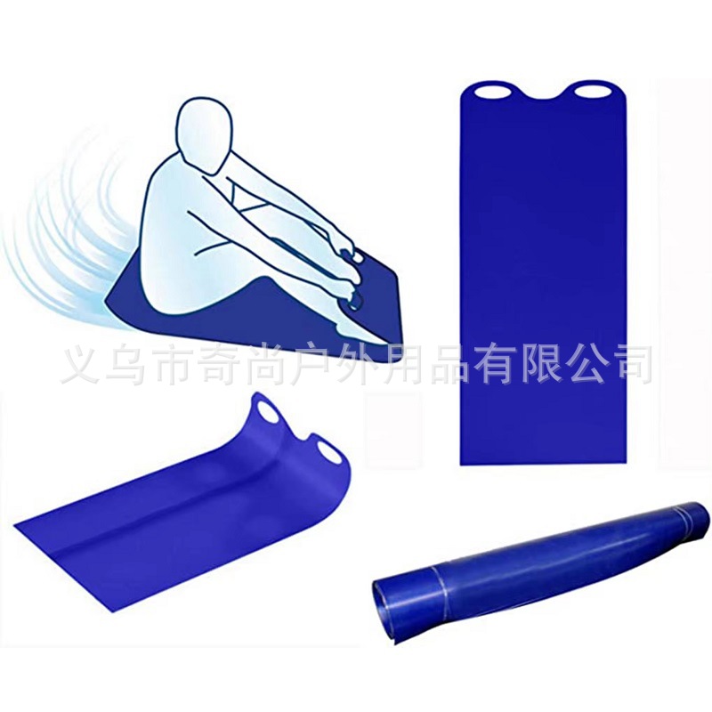 Детский сноуборд для снега, портативный, утолщенный, сани для зимнего сна, катание на снегу, скольжение по траве для взрослых