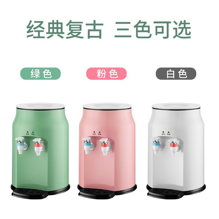Wholesale water dispenser desktop small household refrigeration heating mini dormitory students desktop office vertical ice warm