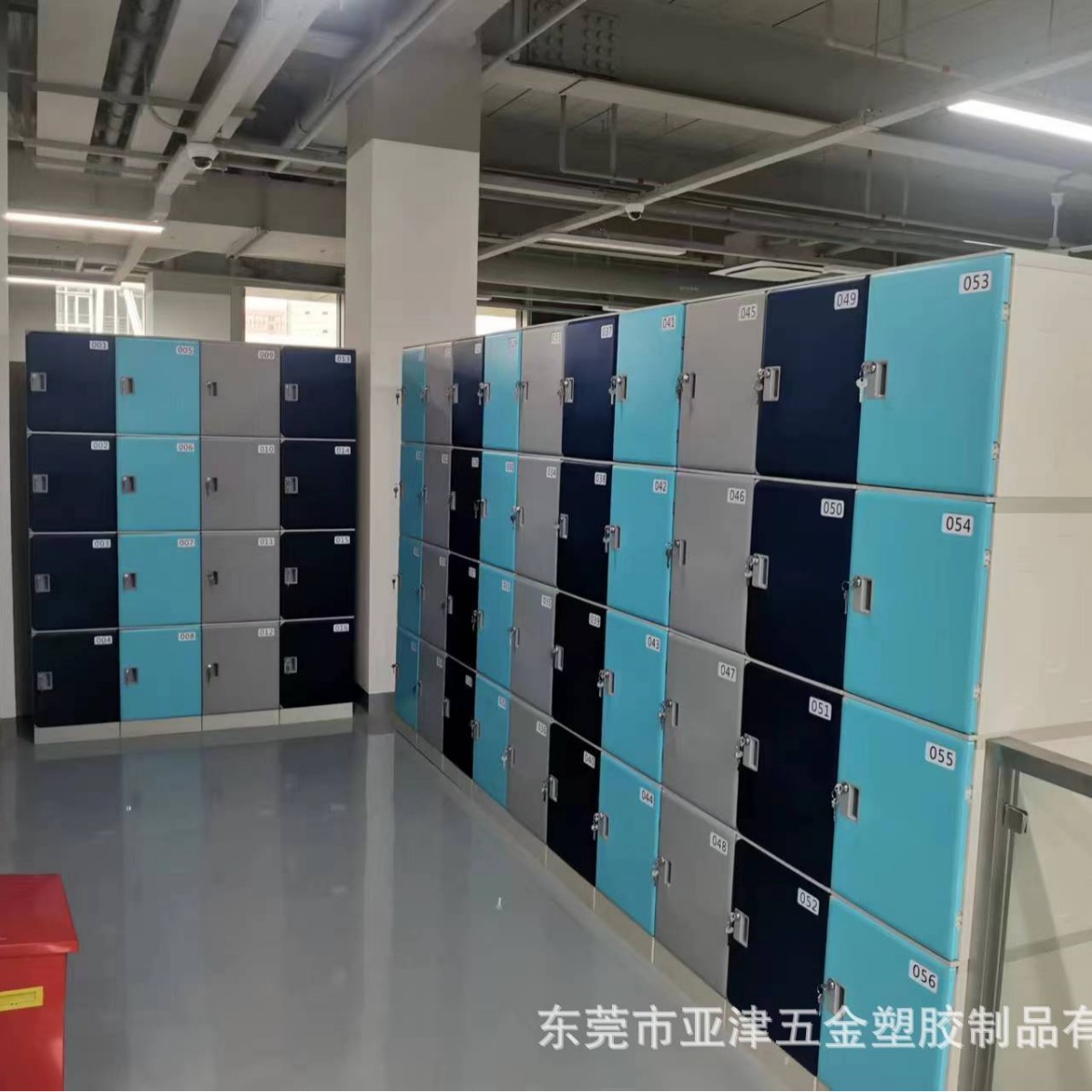 Abs Plastic Waterproof and Moisture-Proof Locker Bathroom Storage Cabinet Bathhouse Swimming Pool Cabinet Gym Locker