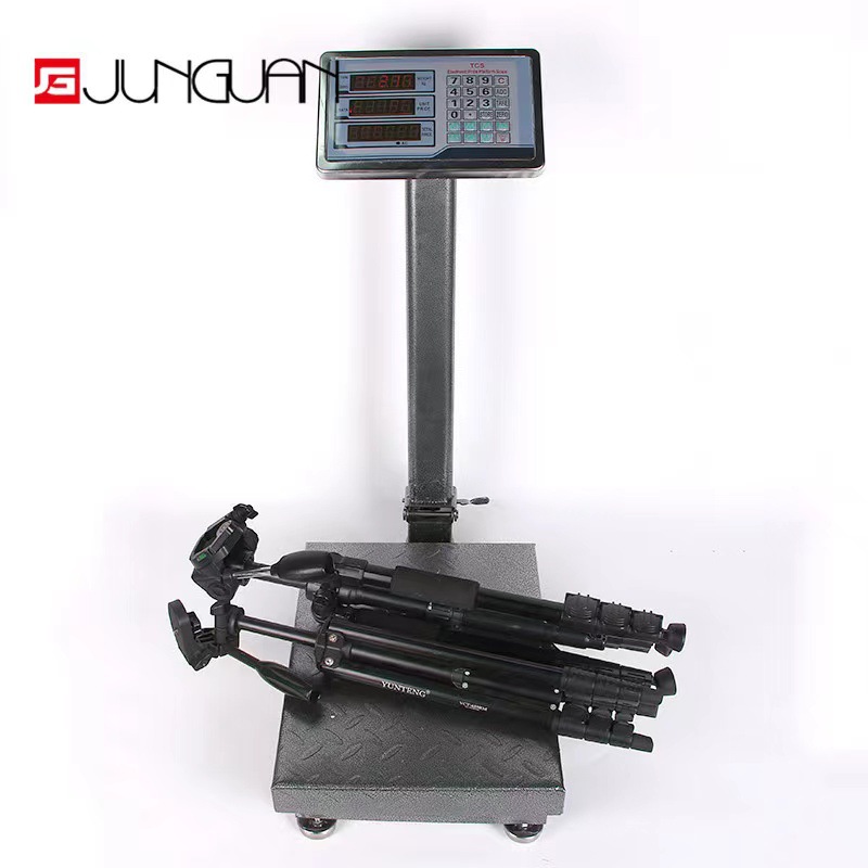 Foreign trade electronic folding platform scale steel head 100kg 150kg 200kg 300kg 500kg 600kg
