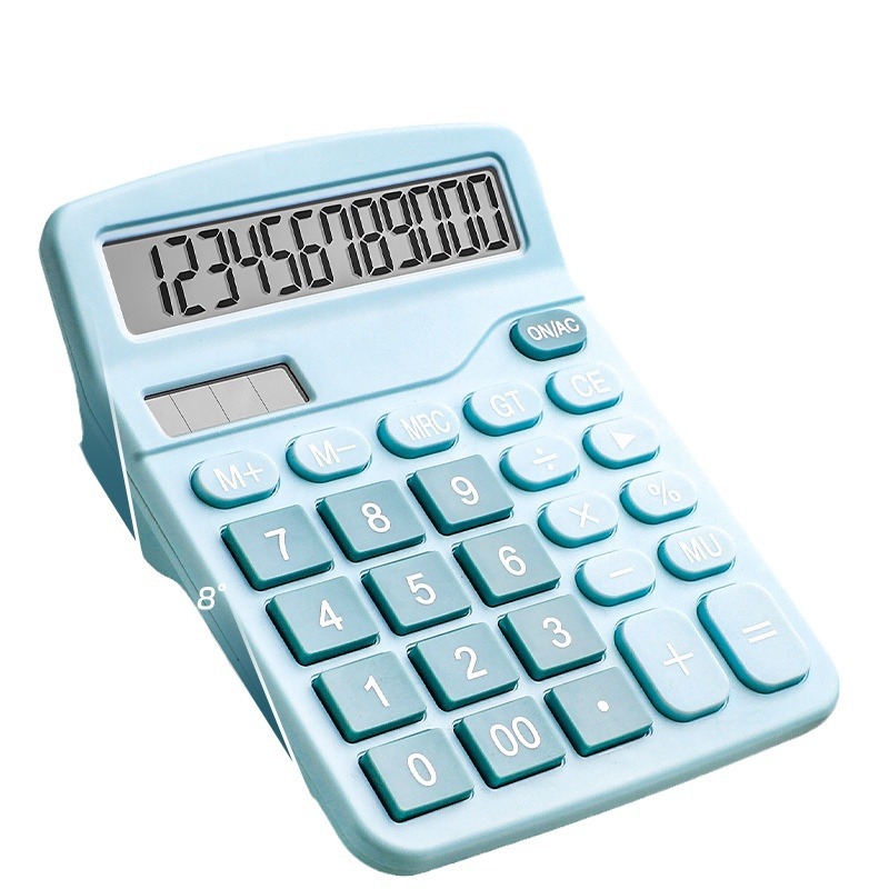 Dual Power Calculator Solar Office Accounting Special Calculator Student Computer Finance Small Portable