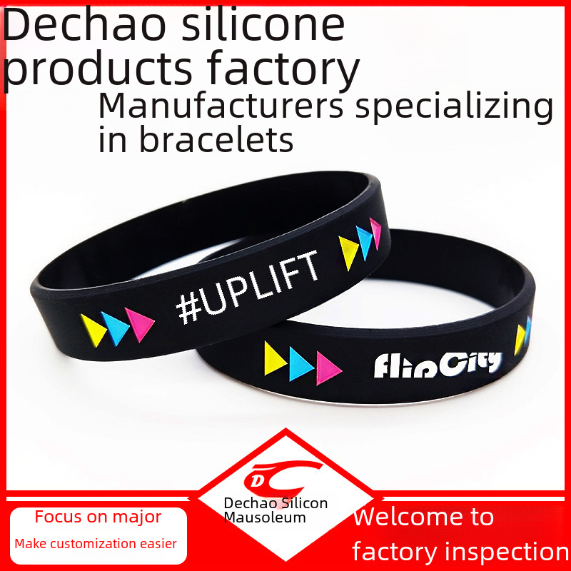 Factory custom silicone bracelet custom concave convex character Sports Basketball bracelet rubber luminous multicolor wristband