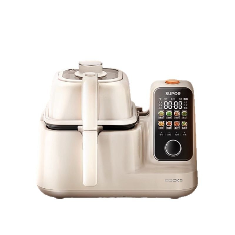Supor stir-frying machine household IH fierce fire heating stir-frying multifunctional non-stick intelligent automatic cooking C30HS12