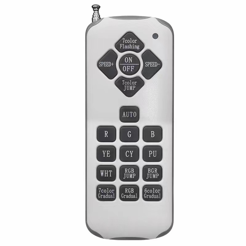 433м/315м 18-кнопочный 1527 код обучения пульт дистанционного управления светодиодный подводный светильник дальнего действия RGB 18-кнопочный пульт