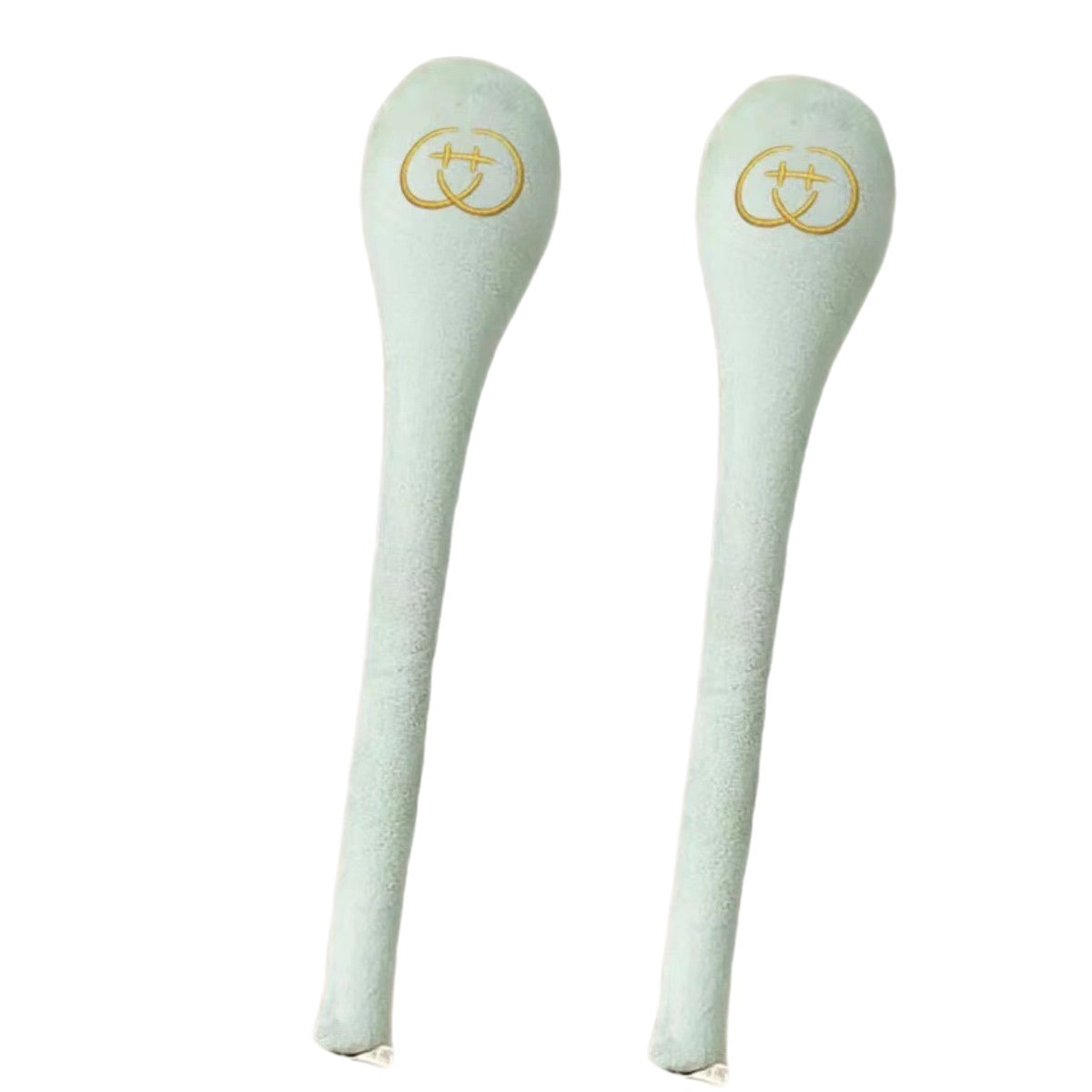 Ai Xin Manman Meridian Patting Mugwort Massage Hammer Patting Eight Vacuums Tapping Stick Shoulder and Neck Meridian Clearing Health Hammer Large Size