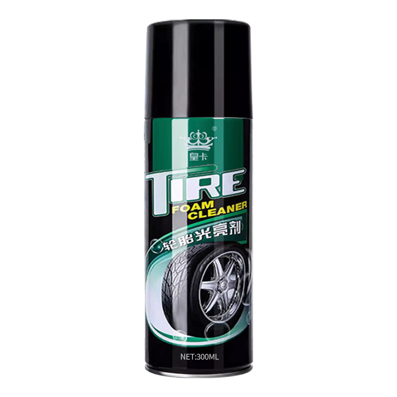 Tire Wax, Tire Brightener, Car Foam Cleaning, Waterproof, Advanced Cleaning and Maintenance, Blackening, Durable Anti-Aging Agent