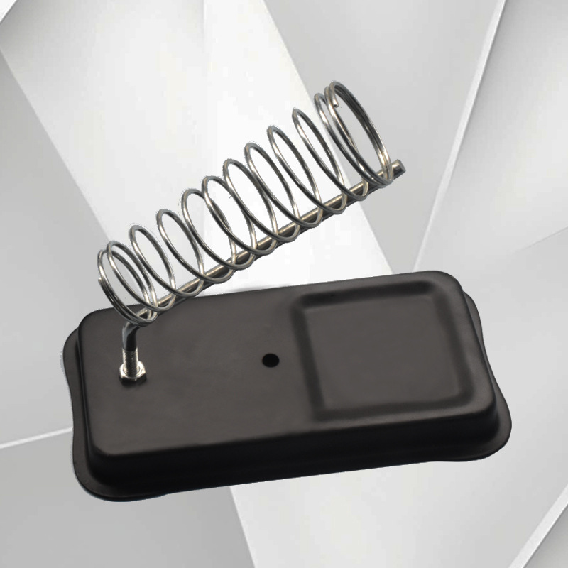 Multi-functional iron rack metal soldering iron rack multi-functional electric soldering iron rack tin wire rack with base A- type iron rack