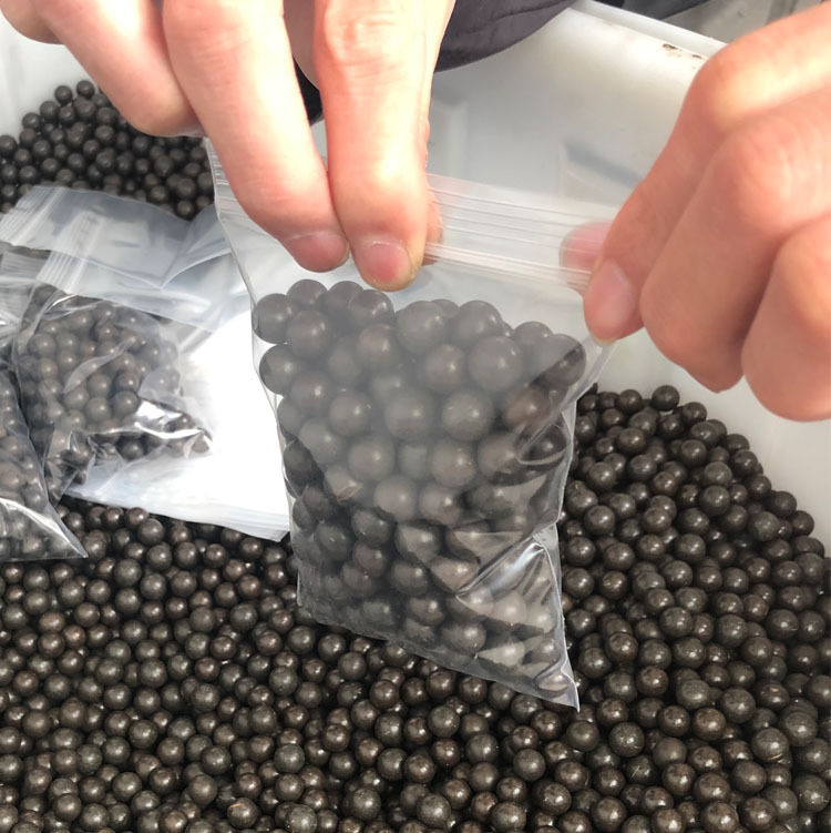 100 slingshot mud pill safety bullet 8mm9mm10mm marbles steel ball weighted hard non-magnetic mud ball package