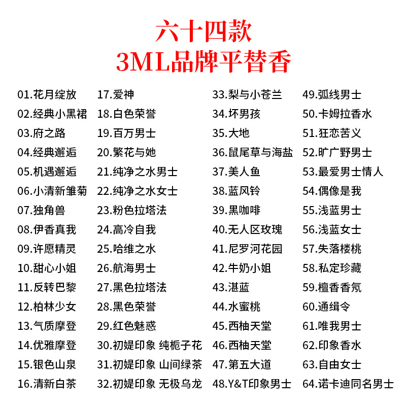 Xiaocheng Yixiang Genuine Brand Men's and Women's Perfume Long-Lasting Women's Eau De Toilette Men's High-End Q Version Small Perfume Factory