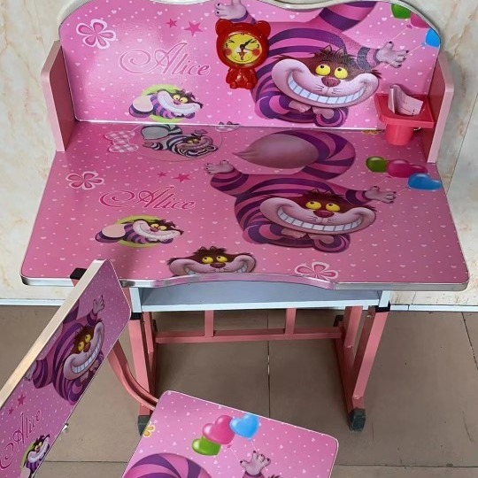 Столы, детские столы, набор простых письменных столов и стульев для дома, подъемный учебный стол и стул для детей