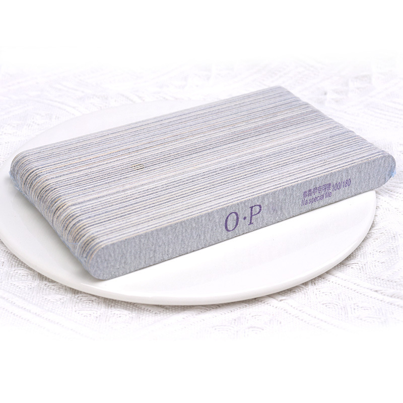 Nail Art Ultra-thin Sand Strip Wood Chip Frustration Carving Grinding Nail Manicure Polishing Rubbing Strip Washable Sand Strip Tool for Nail Art Shop