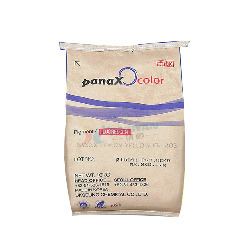 Xucheng Fluorescent Pigment Fl203 Korea Ukseung Fl203 Plastic Ink Fluorescent Pigment