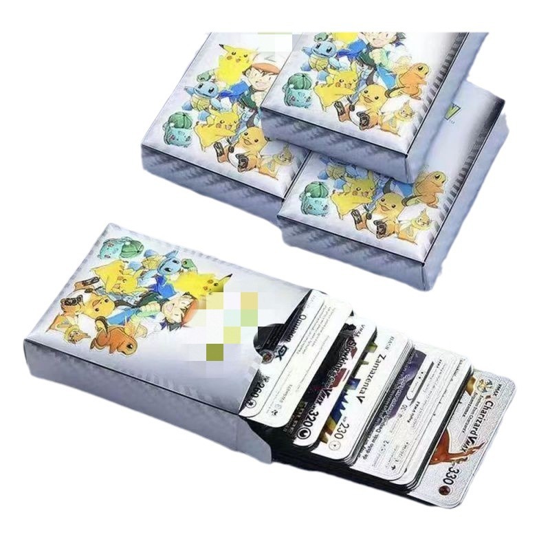 Cross-border Foreign Trade Baokemeng Pokemon Table Game Card Pikachu Baby Elf Collection Card
