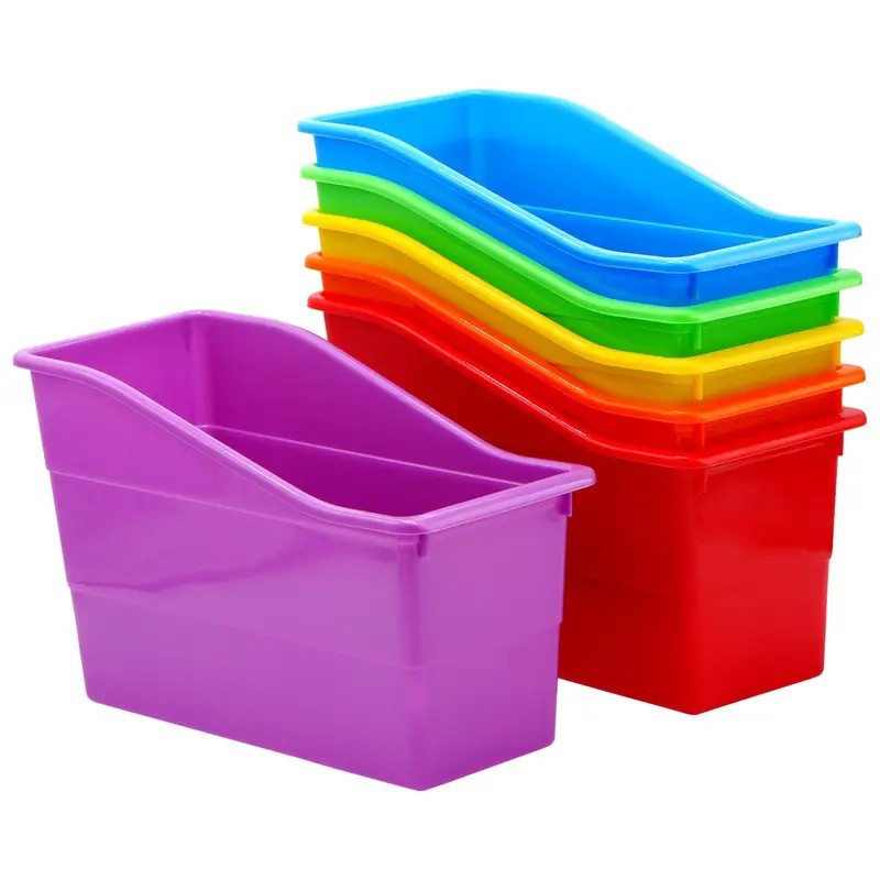 Plastic Storage Box Building Blocks Toy Storage Box Classroom Stationery Storage Box Cross-border Hot Sale