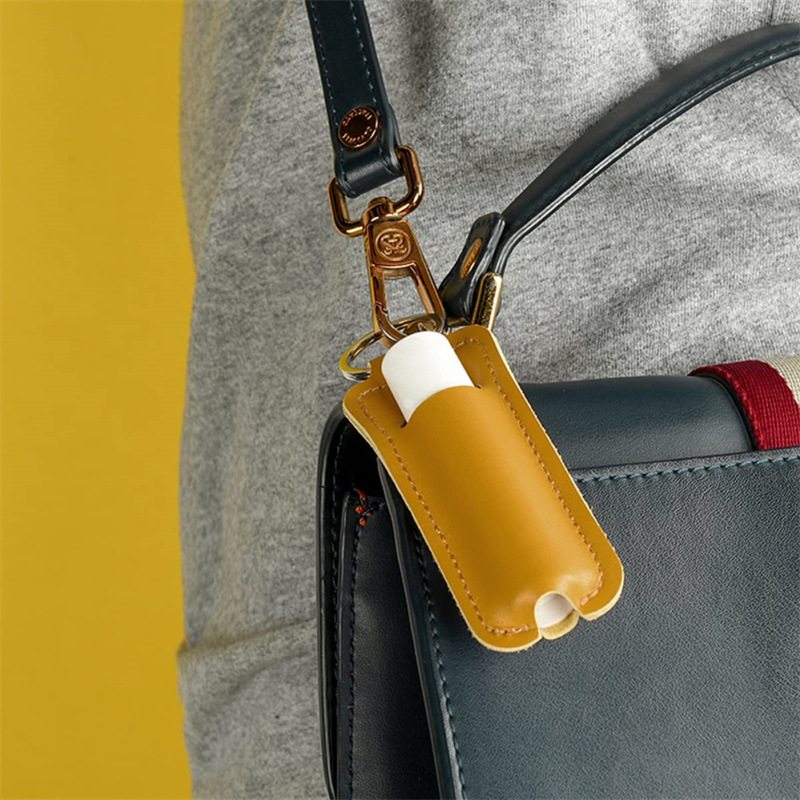 Amazon's Same Style Lipstick/Lip Balm Special Case Can Be Hung on a Keychain, Storage Bag, Lip Balm Anti-Loss Protective Case