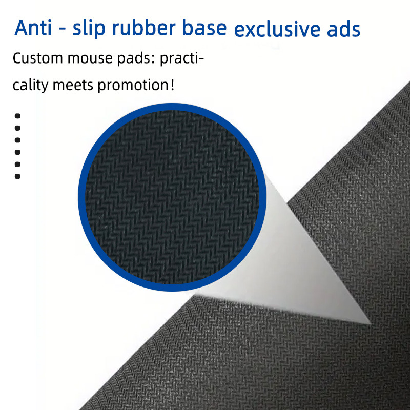 Amazon Temu Cross-Border Customized Mouse Pad Advertising Game Pad Computer Office Thickeneded Keyboard Pad Gift Table Pad