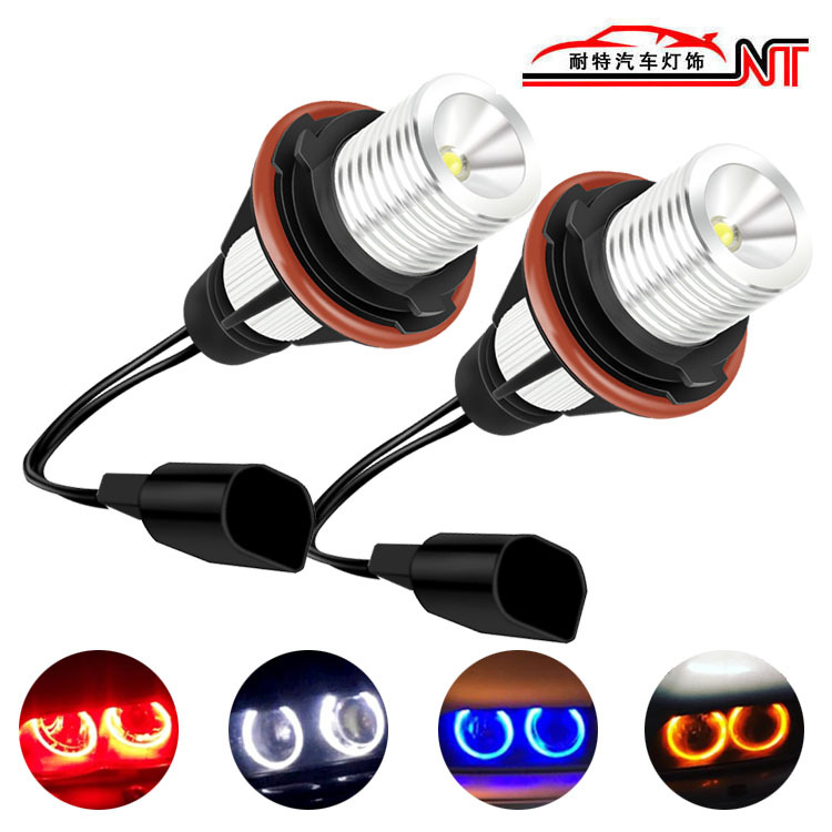 Прямые продажи с завода подходят для BMW Angel eye E39 5W светодиодный автомобильный свет фара декоративное модификационное освещение