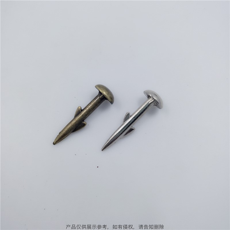 Прямая продажа материалов для обуви от фабрики, фурнитура, цинковые сплавные шипы, настраиваемые различные специальные формы, песчаные шипы, декоративные шипы