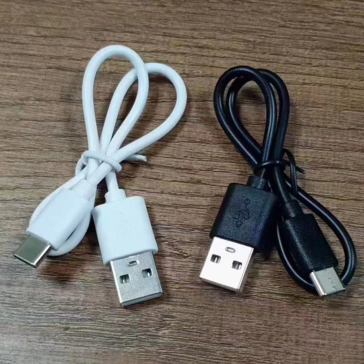 оптовый двухжильный кабель type-c для зарядки универсальный маленький вентилятор/наушники/увлажнитель проводка для малых бытовых приборов