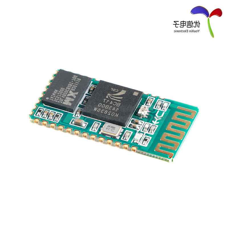 Hc-06D Master-Slave Integrated Bluetooth Module Board DIY Wireless Serial Port Transparent Transmission Digital Module (with Base Plate)