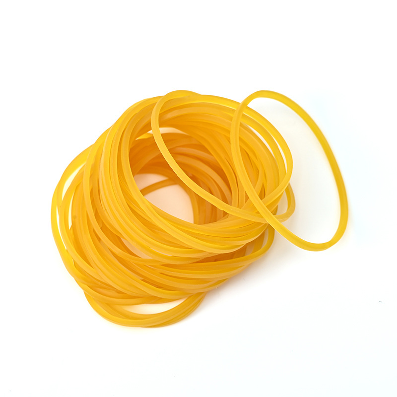 Free Shipping Yellow High Elastic Rubber Band Cowhide Rubber Band Multi-Size Rubber Band Disposable Rubber Band Manufacturer Wholesale