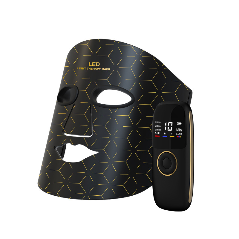 Beauty lamp silicone mask led mask beauty mask photon rejuvenation spectrometer household beauty instrument