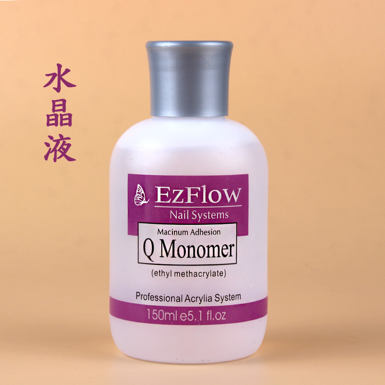 Производители поставляют 150 мл кристаллической жидкости для ногтевого салона