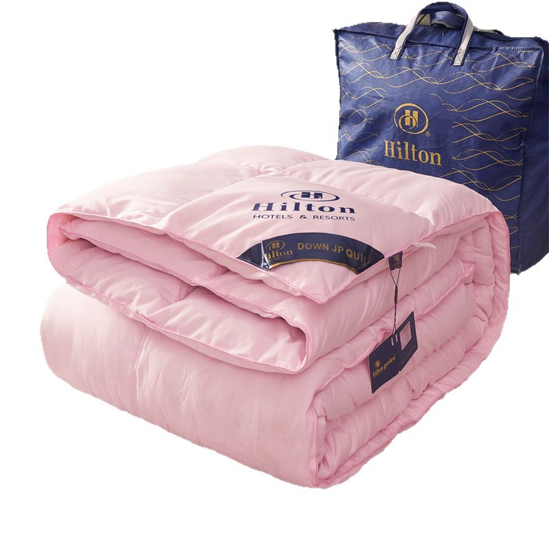 Five-Star Hotel Hilton Duvet Spring and Autumn Quilt Double Quilt Core Conference Gift Quilt Gift Box Wholesale