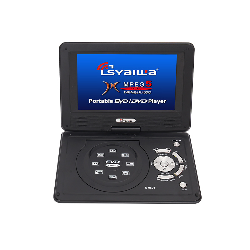 Factory foreign trade hot sale 11.8 portable DVD small TV game HD integrated player