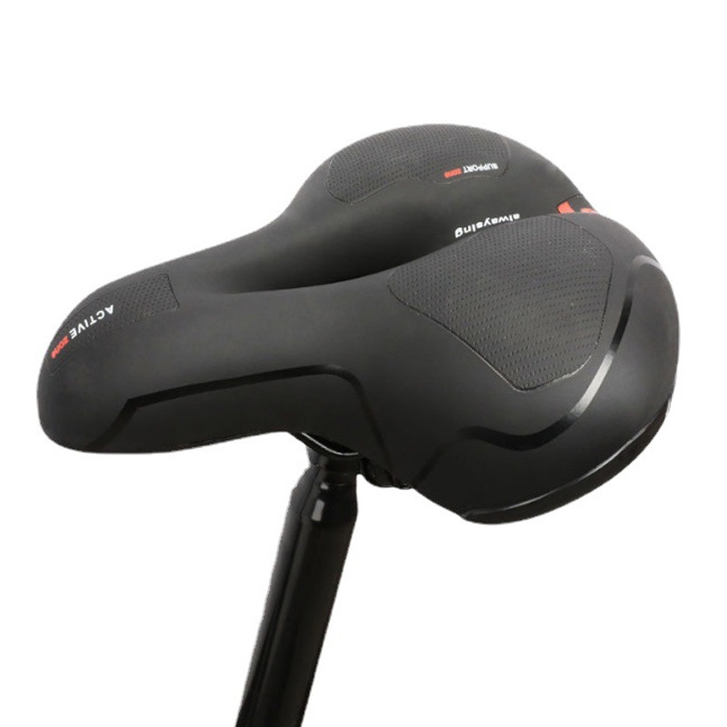 Bicycle Seat Cushion, Mountain Bike Seat Cushion, Hollow Big Butt Comfortable Saddle, Shock-Absorbing Ball Style, Hollow Breathable Seat Cushion