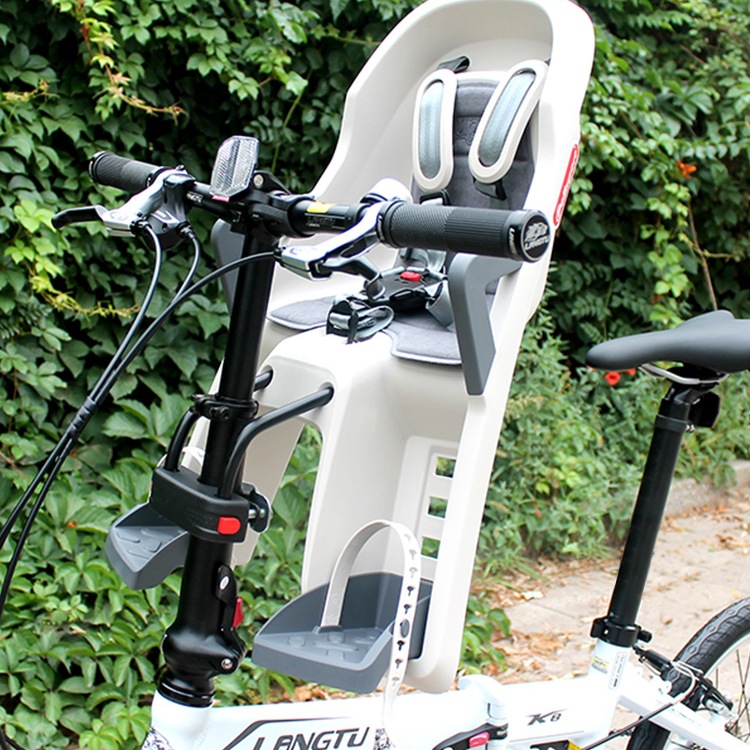 Переднее детское сиденье для велосипеда Polisport, импортное, складное для горного и электрического велосипеда