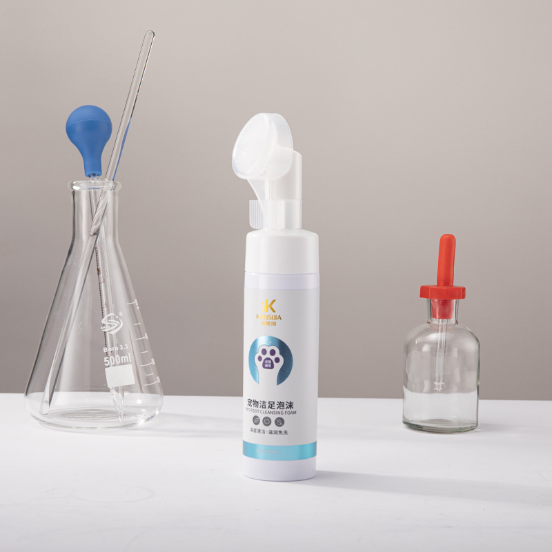 Pet Foot Cleaning Foam, Dog Foot Washing Artifact, Cat Paw Washing Foam, Water-Free Paw Cleaning Foot Care