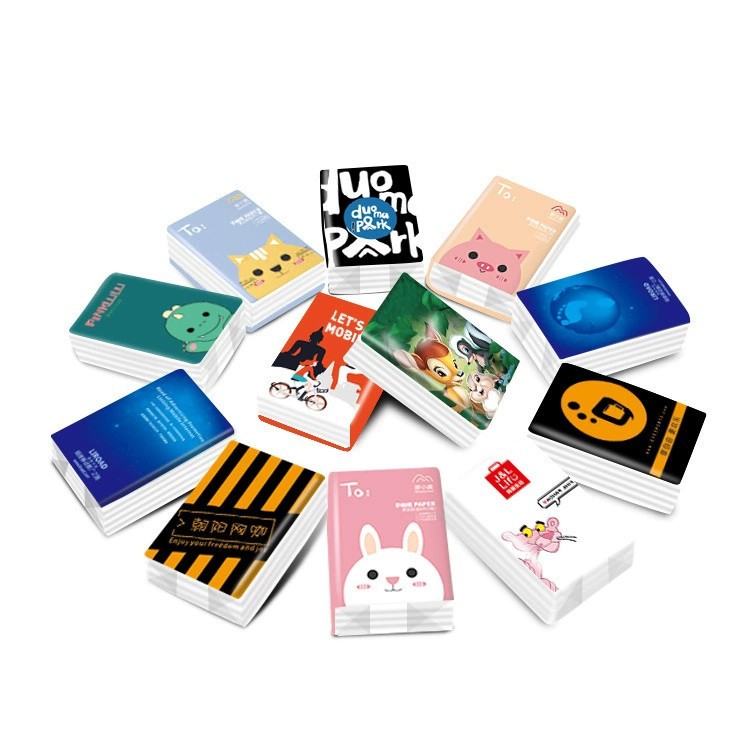 Foreign Trade Custom Paper Towel Small Package Handkerchief Paper Small Package Paper Handkerchief Paper Towel Export Portable Printed Paper Towel Customization